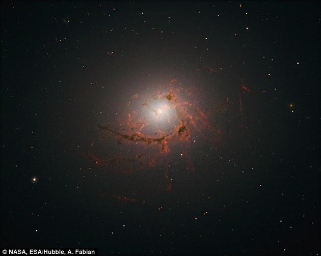 NGC 4696ϵΧƮ˿״Щ˿״ɳ͵ɡ