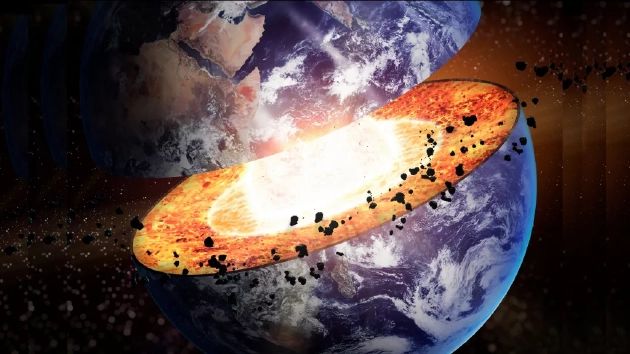 地球的地核正向外泄漏罕见的原始气体氦-3